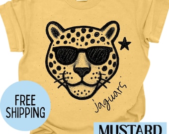 Jaguars Mascot Shirt Jaguars Shirt Comfort Colors Back To School Jaguars Football Jaguars Basketball Jaguars Mom Jaguars Elementary School