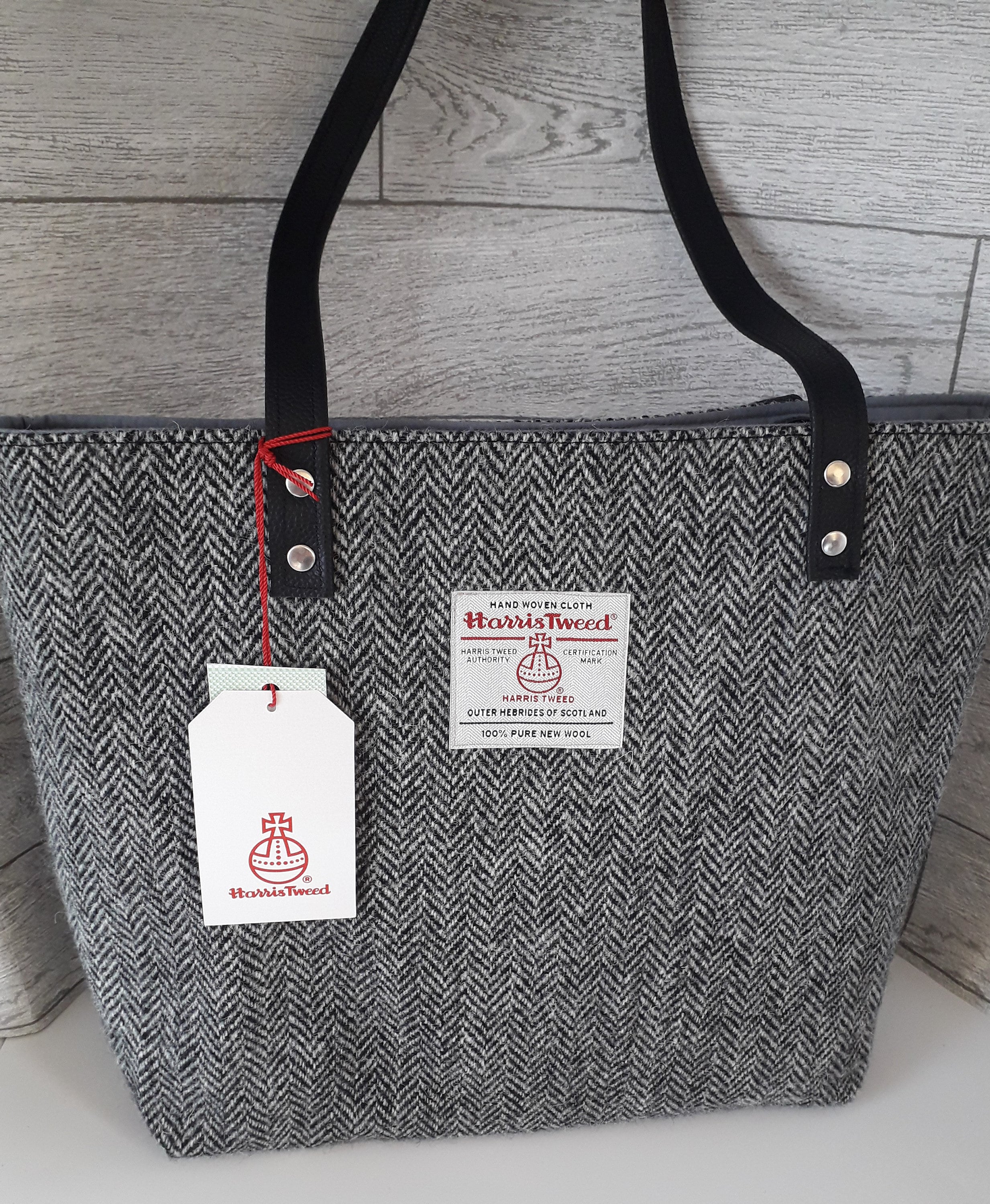 Harris tweed online tote