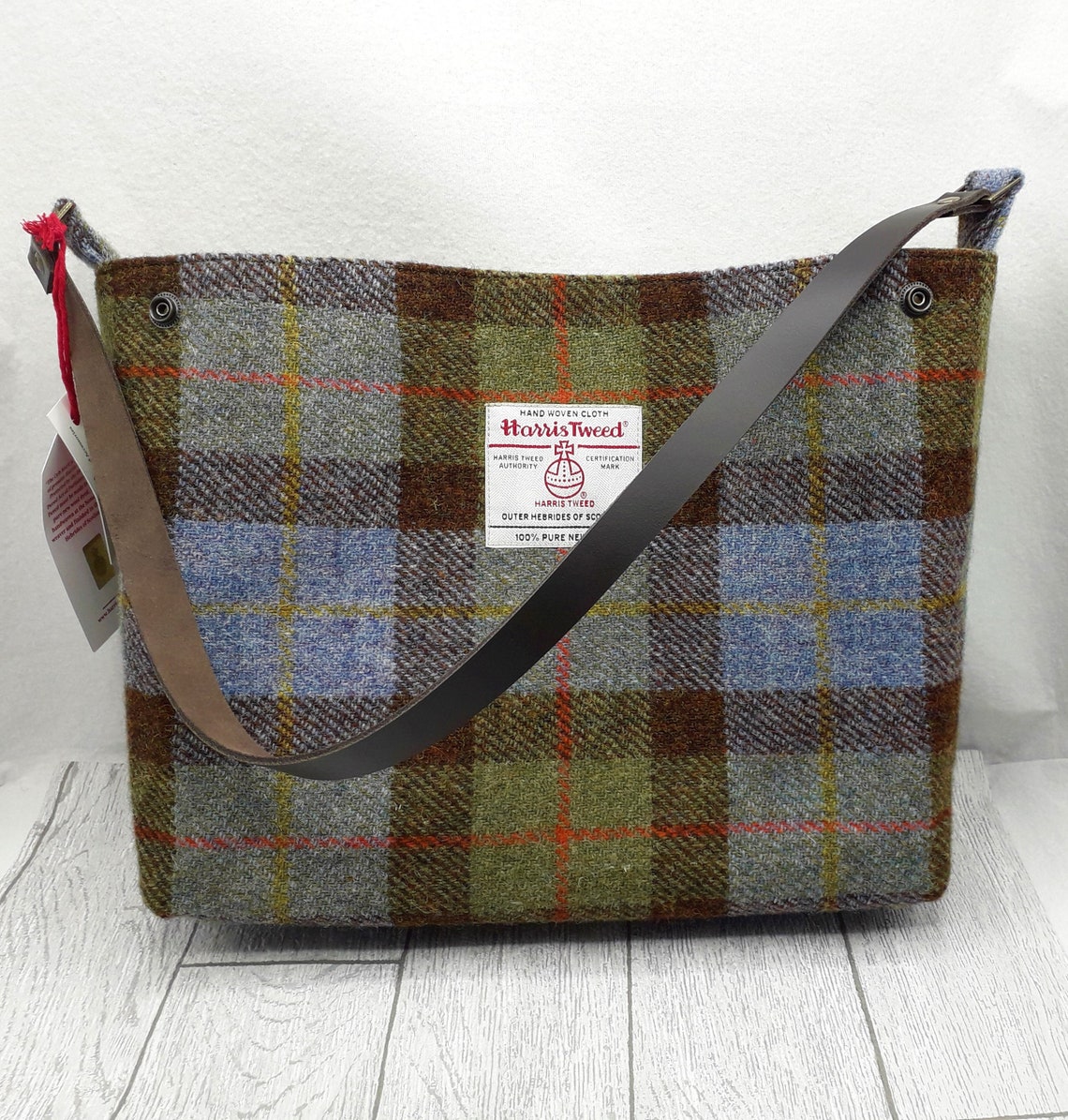 harris tweed shoulder bag