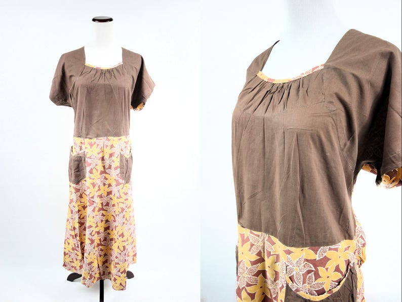 cotton house dresses with pockets