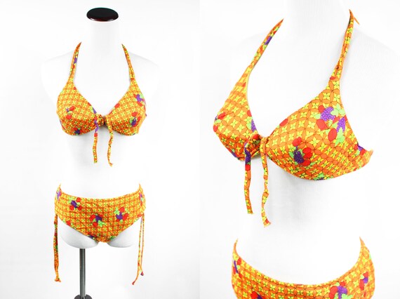 1960's 'Bobbie Brooks' Novelty Fruit Print Halter