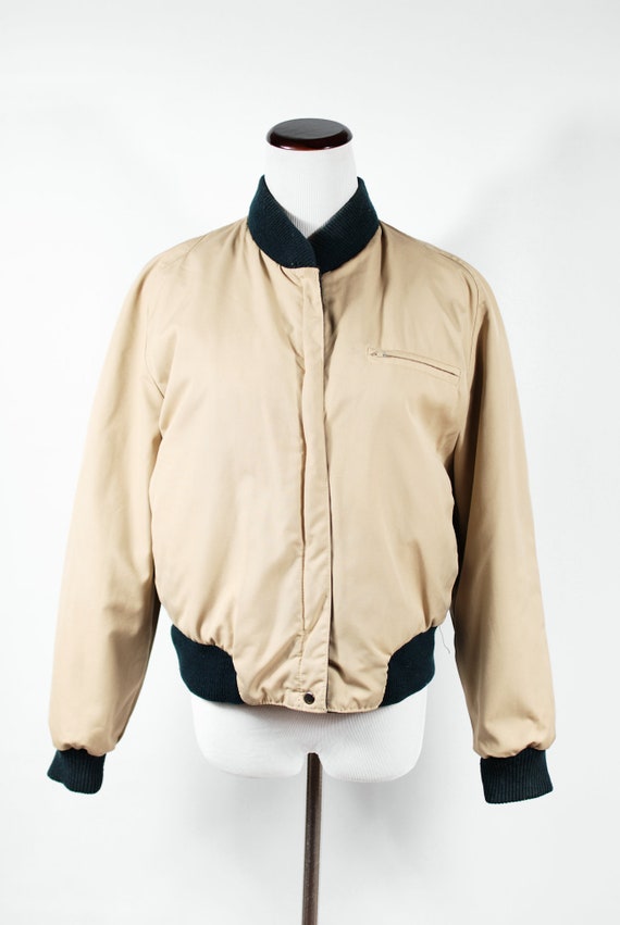 1980's Reversible Black Suede & Tan Bomber Jacket - image 5