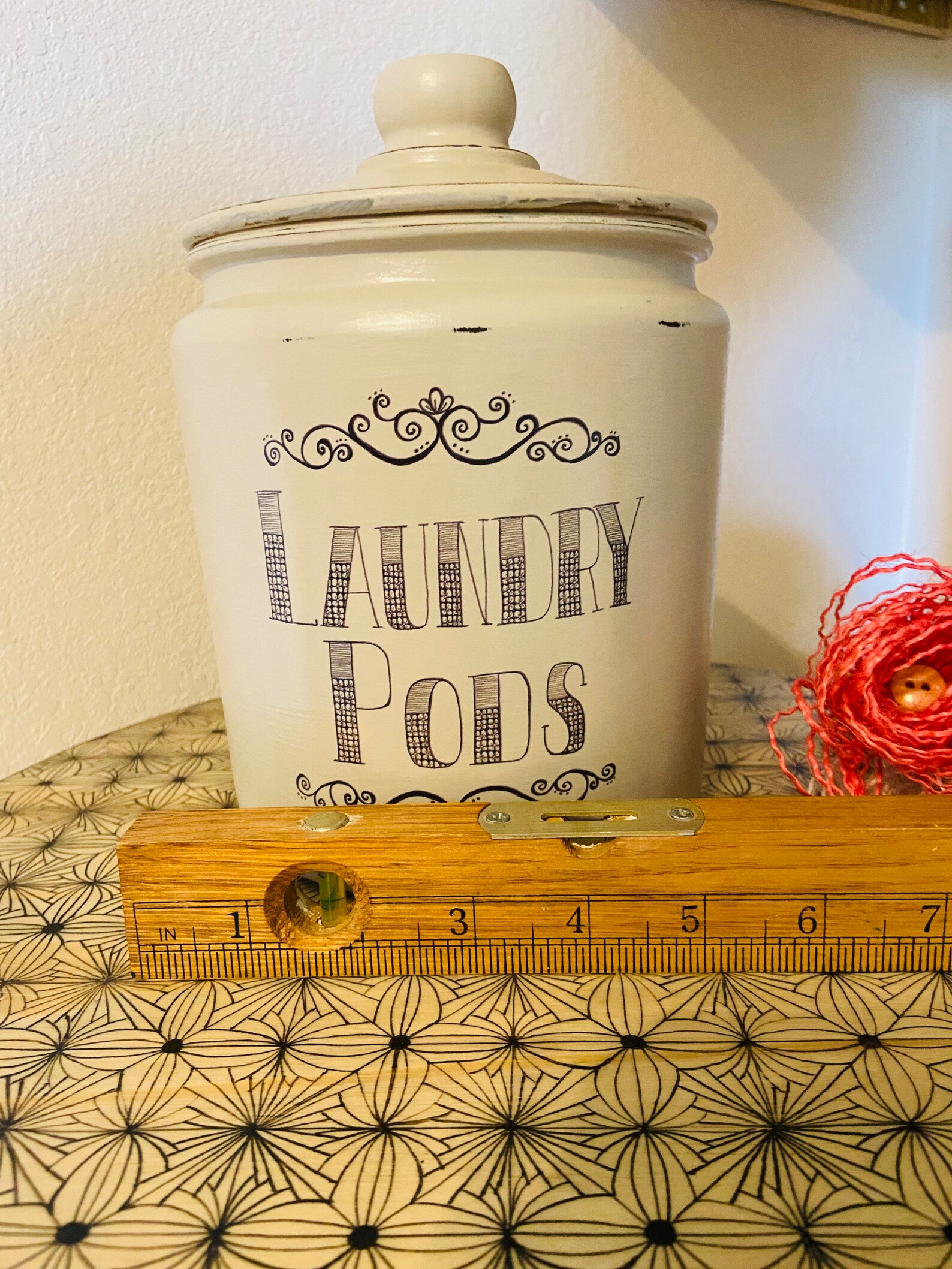 Laundry Pod Jar Laundry Pod Storage Laundry Pod Container Etsy