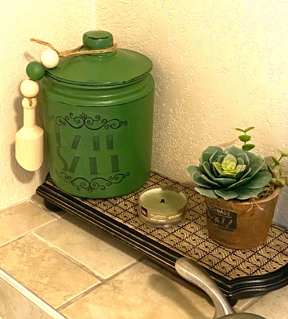 Bath Salt Jar Half Gallon Bath Salt Storage Bath Salt - Etsy