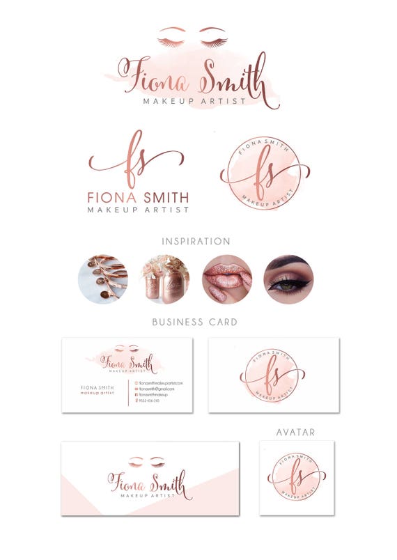 Lash Logo Lashes Logo Lash Artist Logo Design Makeup Artist Etsy