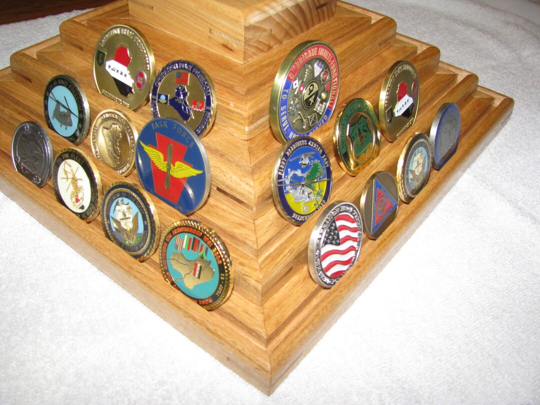 Command Coin Displays Military Challenge Coin Display - Etsy