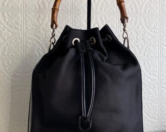 Gucci Bamboo Bucket Handbag