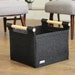 Felt basket suitable for storing logs, firewood & toys. Storage Basket