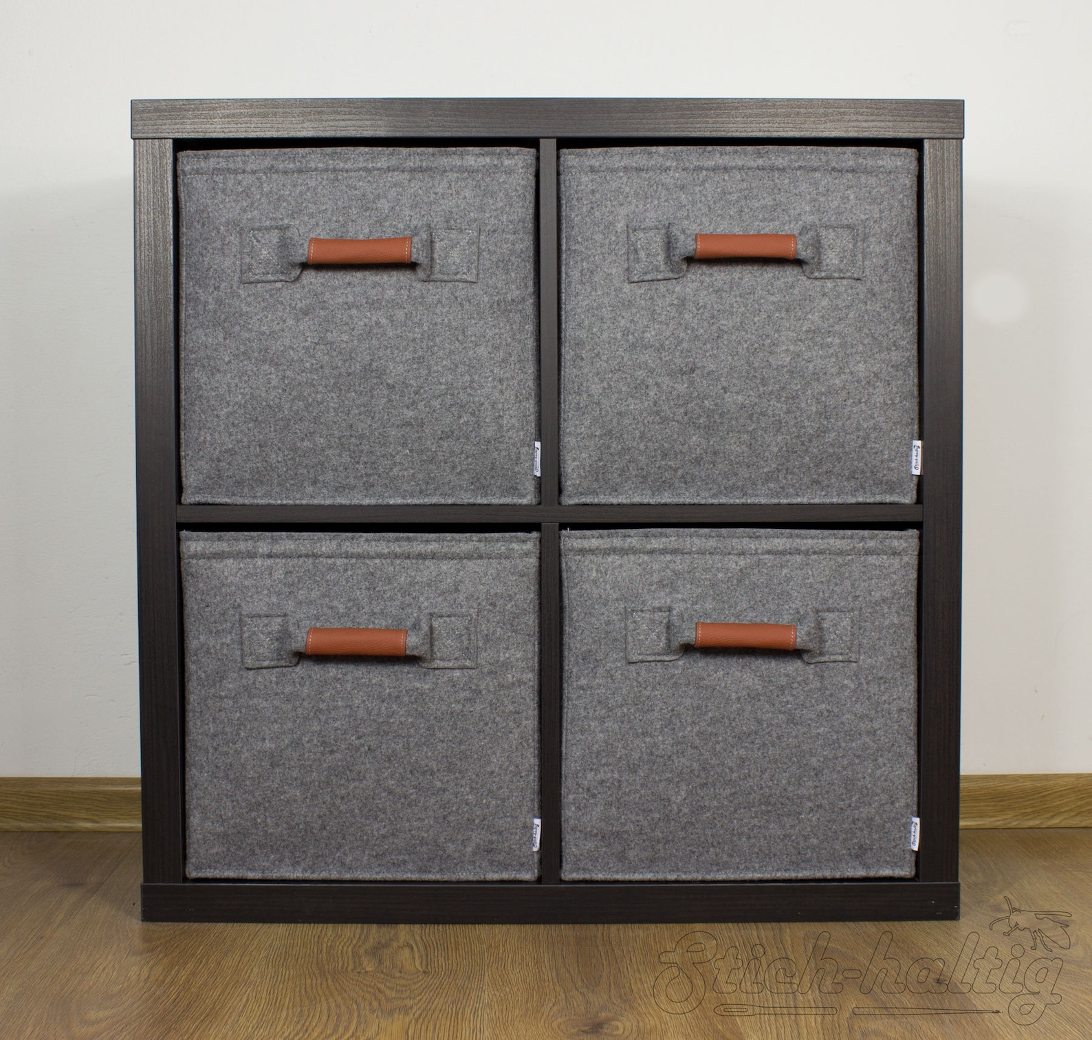 Felt storage bin Felt boxes fit into Ikea Expedit and Kallax Etsy