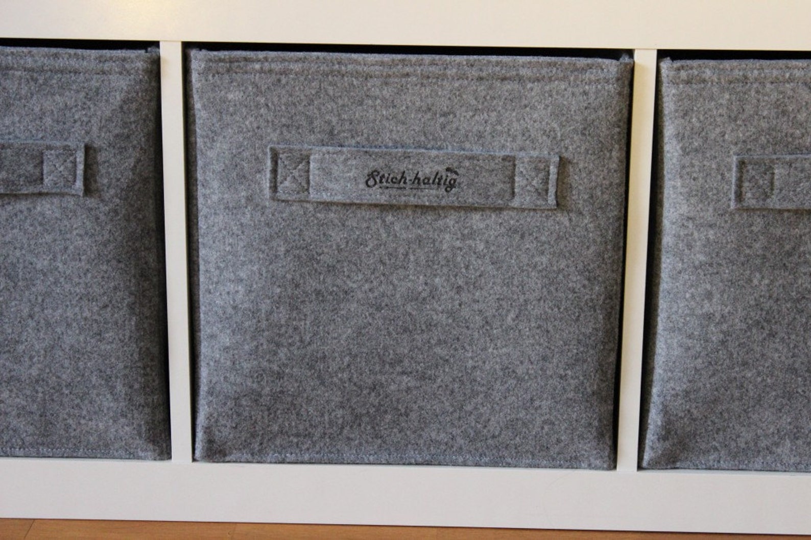 Felt Storage Bin Fits Into Many Shelves and Perfect Into Etsy