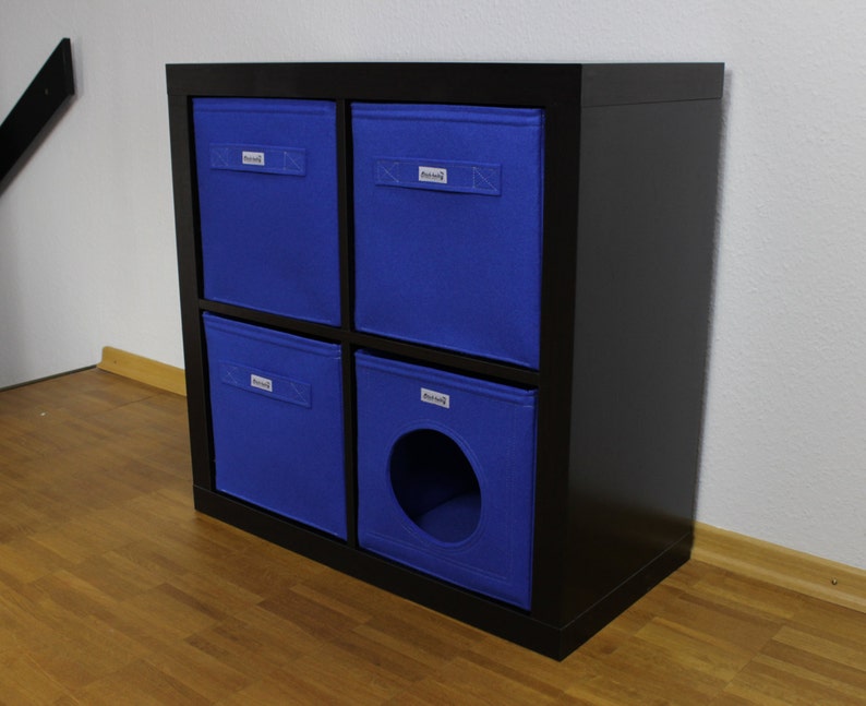 Felt Cat Cave Fits Into Ikea Expedit and Kallax Felt Cat Bed Etsy UK