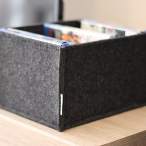 Felt storage box for blu-ray or PS4 games image 4