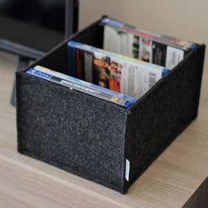 Felt storage box for blu-ray or PS4 games image 2