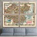 1931 China Map Reprint Vintage China Map 中国地图 5 L/XL Sizes - Etsy