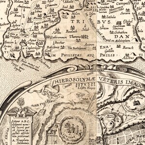 Livre Ancien JERUSALEM 1604 VILLALPANDO - VERA HIEROSOLYMAE IMAGO - TRES RARE - Bon état