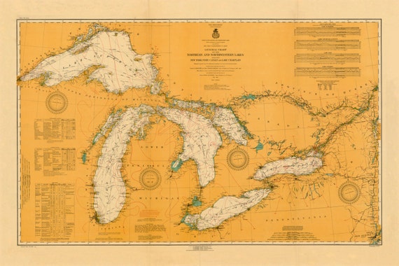 Great Lakes Nautical Charts