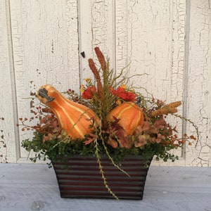 Fall Centerpiece Fall decor for table Fall floral arrangement Fall arrangement for table Fall table decor Thanksgiving Autumn