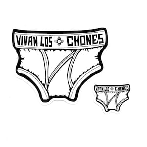Vivan Los Chones - Sticker