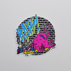 Rats! Krusty Stuff - Sticker