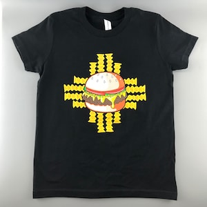 Green Chile Cheeseburger Zia – Youth Tee
