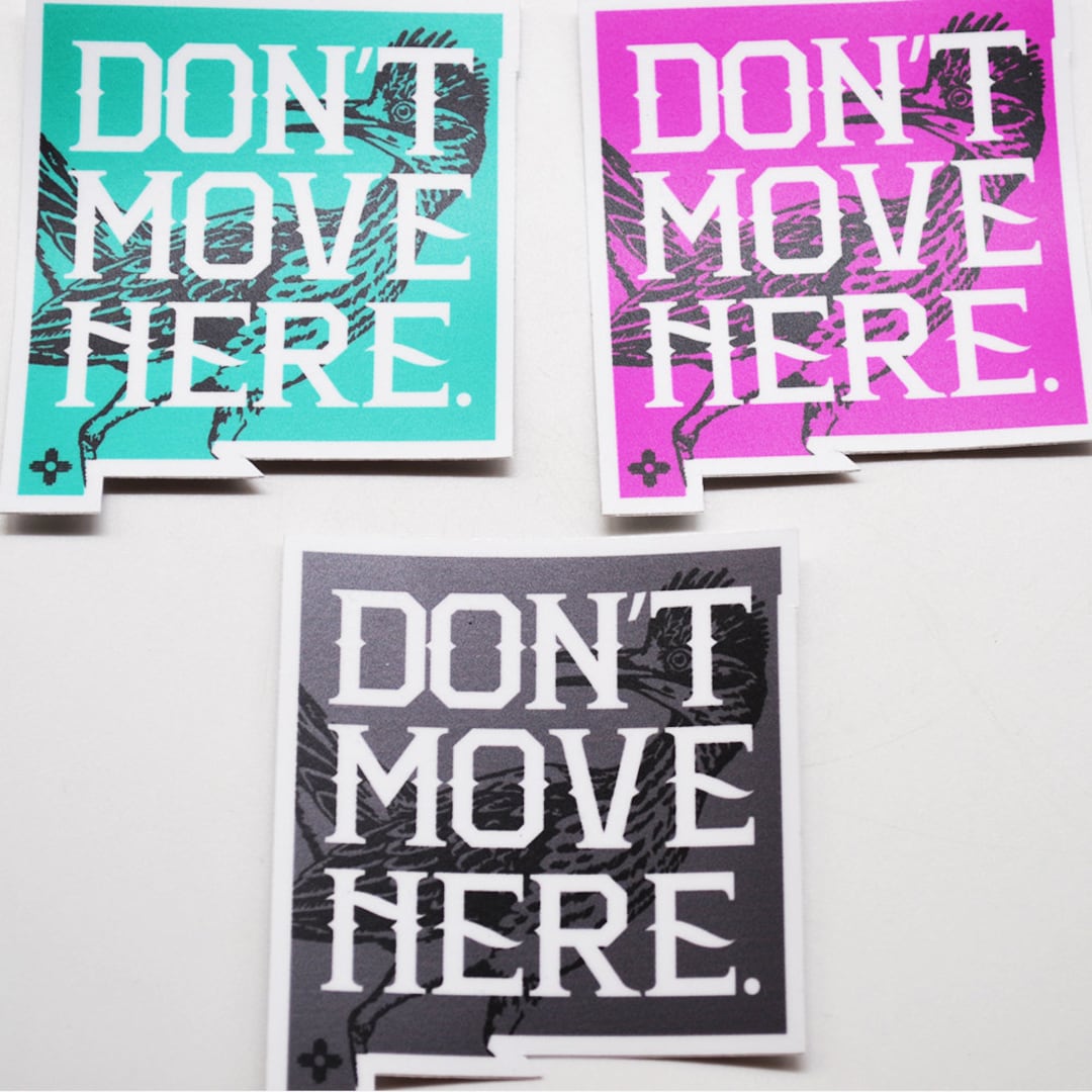 Don't Move Here Sticker Etsy