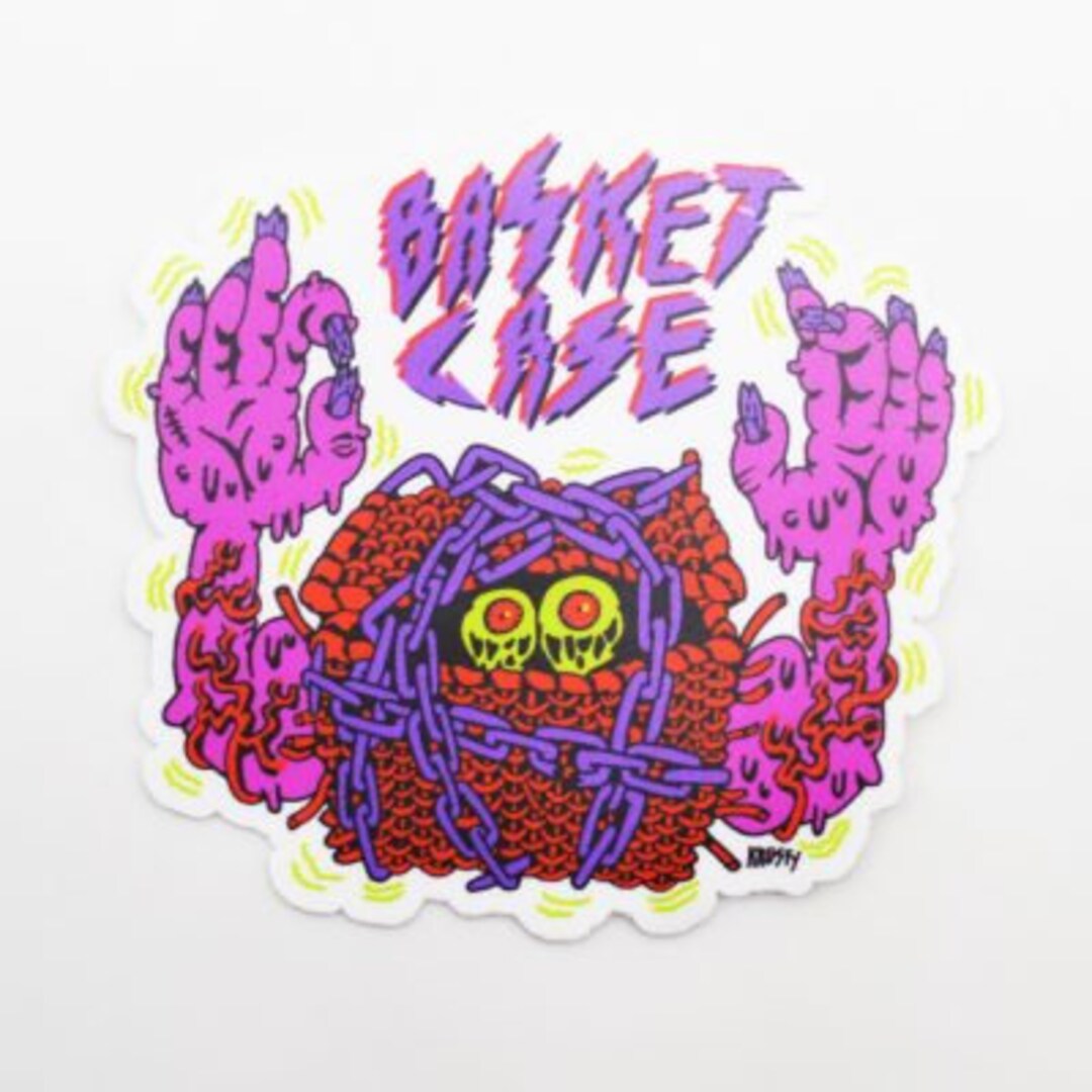 Basket Case - Sticker - Etsy
