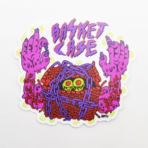 Basket Case - Sticker