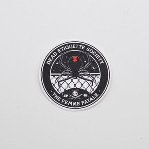 The Femme Fatale Etiquette Society - Sticker