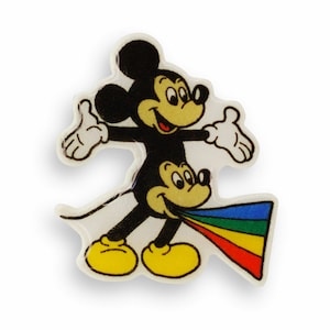 Mutant Mickey - Shrinky Dink Epoxy Pin
