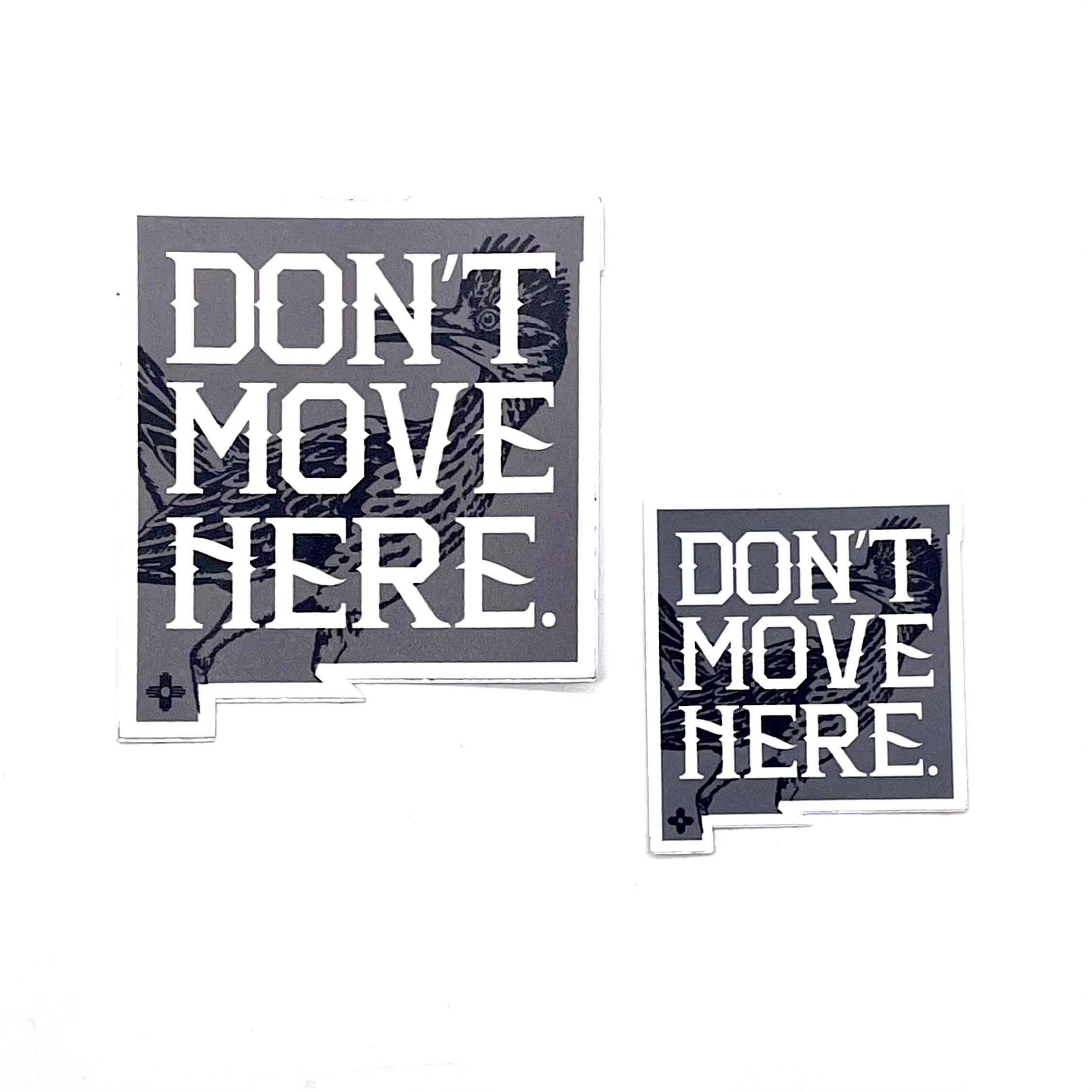 Don't Move Here - Sticker - Etsy