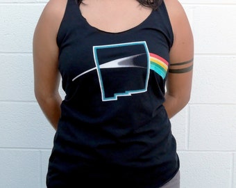 Dark Side of New Mexico – Black Racerback Tank