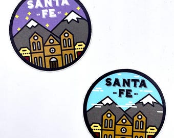 Santa Fe Retro - Aufkleber