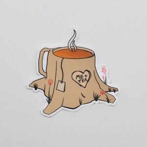 Me and Tea - Aufkleber