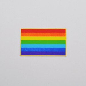 Pride Rainbow Flag - Sticker