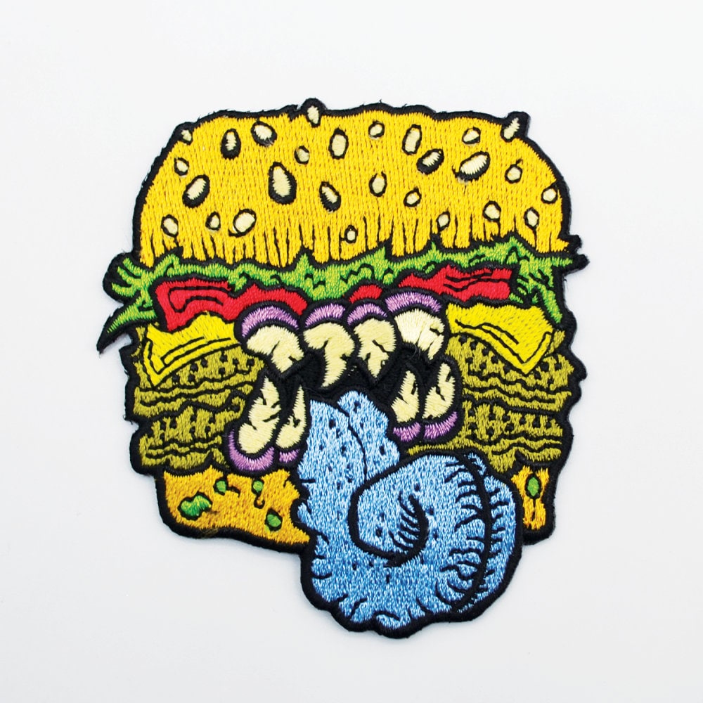 Toppa Grace hamburger stiratore patch 9 x 6 cm