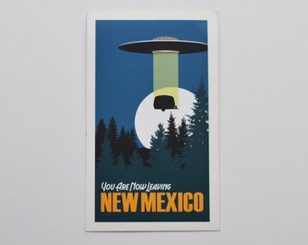 Now Leaving New Mexico - Sticker