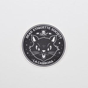La Cabrona Dead Etiquette Society - Sticker