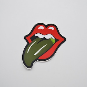 Green Chile Tongue - Sticker