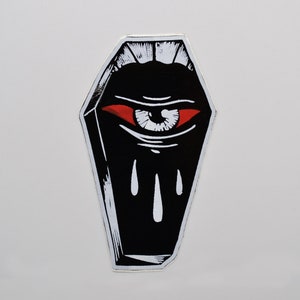Blackish Coffin - Sticker