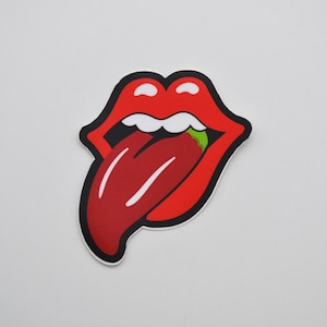 Red Chile Tongue - Sticker