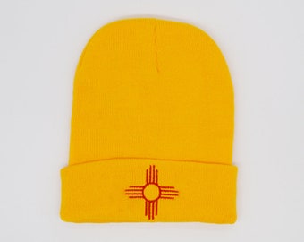 Zia – Yellow Beanie (Red Zia)