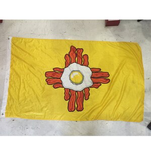 Breakfast Zia Flag - New Mexico Flag