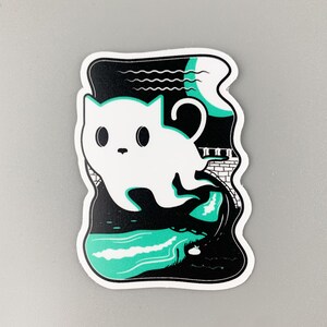 Ghost Kitty - Sticker