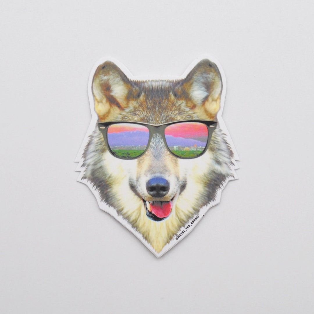 Party Lobo - Sticker - Etsy