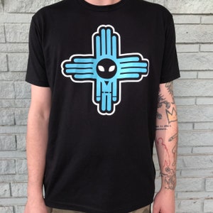 Alien Zia – Black Unisex Tee