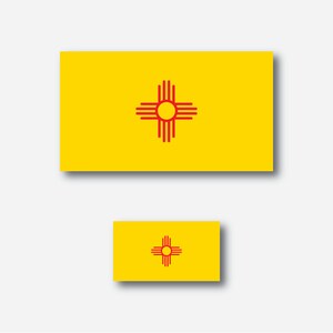 New Mexico Flag - Sticker
