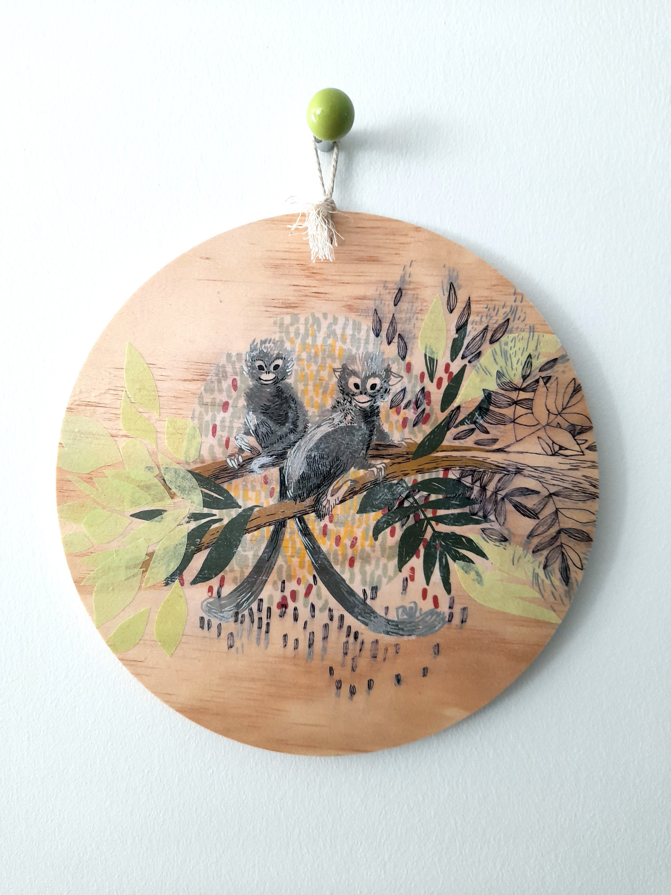 Décoration Murale Singes