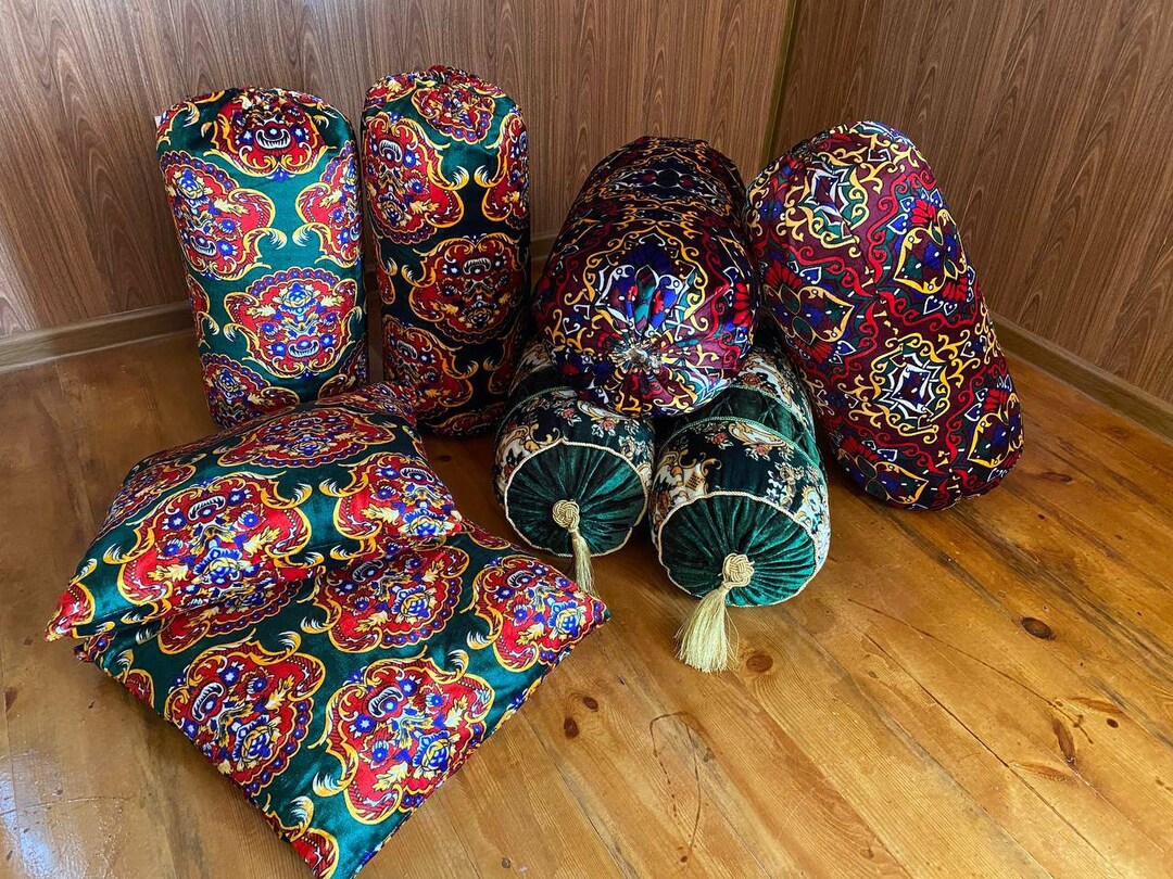 Set of Pillows and Pillowroller LULA Etsy