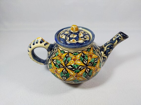 Uzbek Teapot Made of Ceramics - Etsy