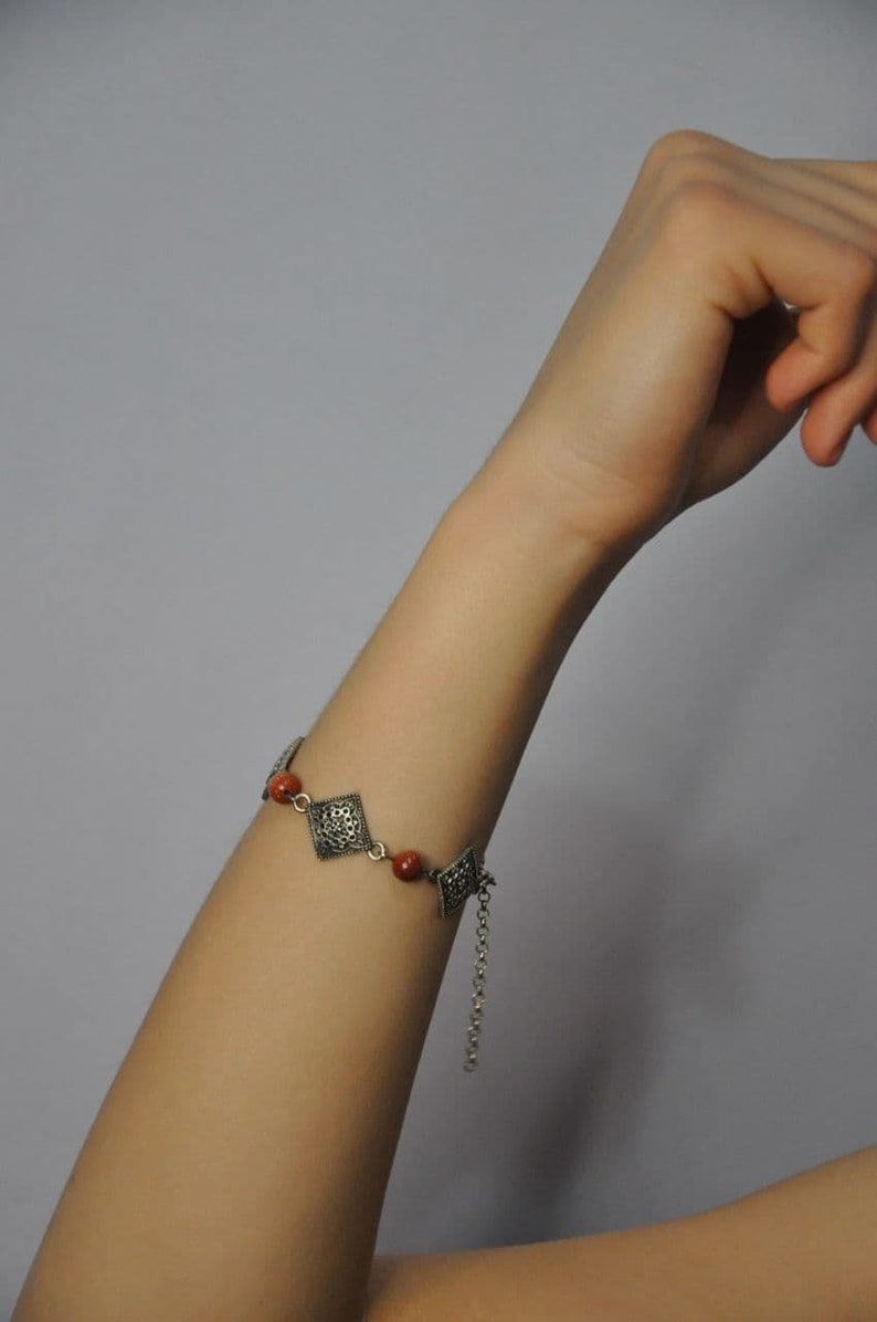 Bukhara jewelry Silver bracelet